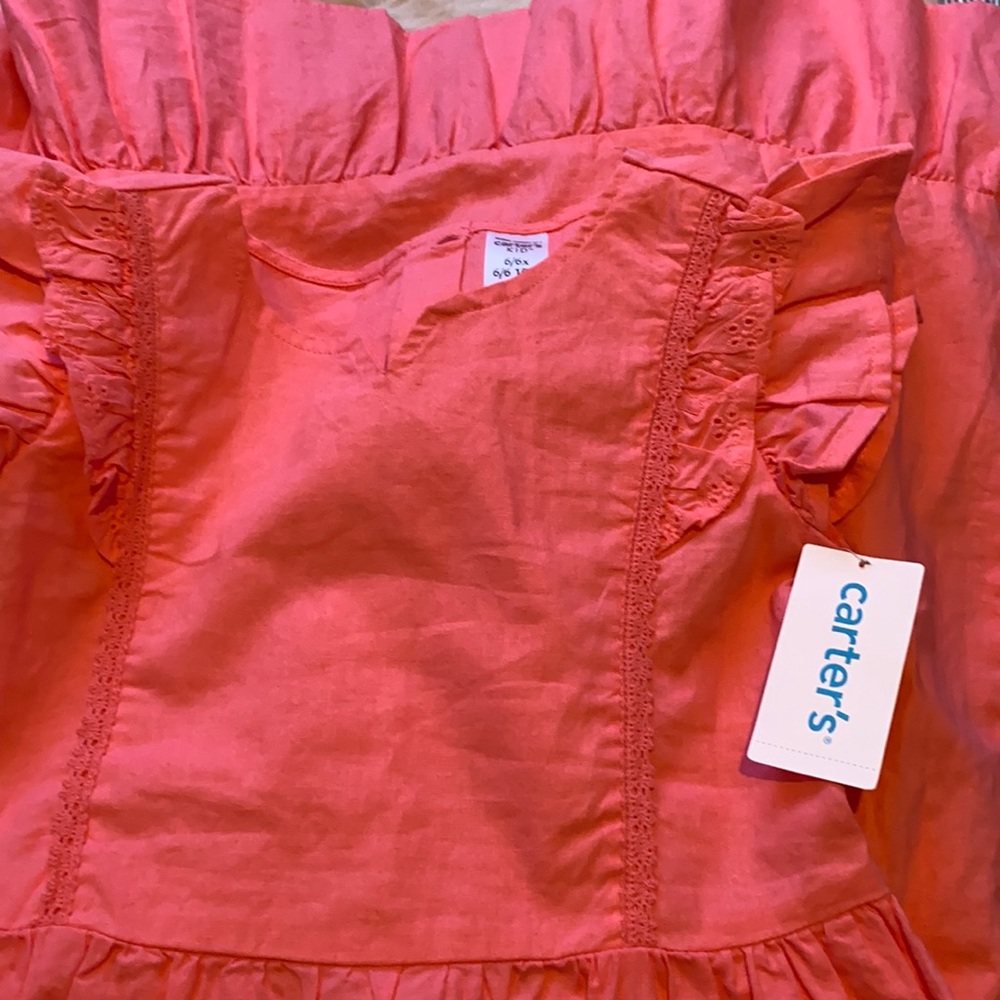Carters Pink Dress for 6years old girls